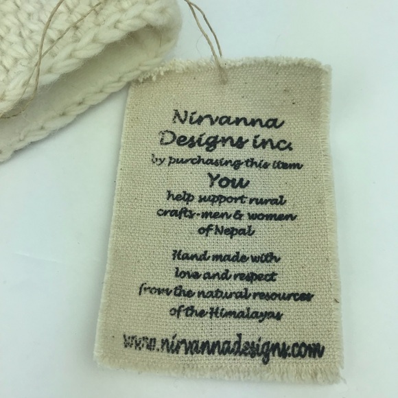 NWT Nirvana Designs Wool Knit Beanie - Picture 10 of 13